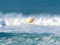 Surfers narrow escape after getting into difficulty at big wave spot