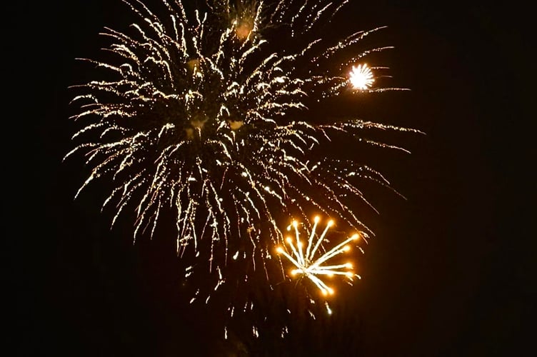 Truro's New Year's Eve fireworks 