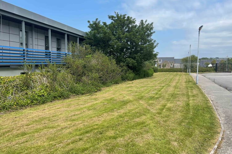 Industrial estate land and Roadways at Barncoose.