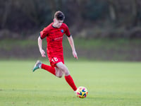 Football Academy player from Cornwall scores for England