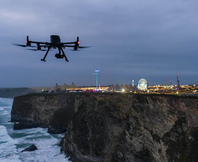 Drones used to monitor huge crowds at Boardmasters last summer