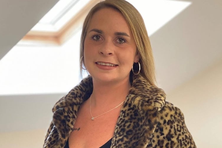 Charlotte Herring, 33, passed away at the scene of the incident (Picture: Devon and Cornwall Police)