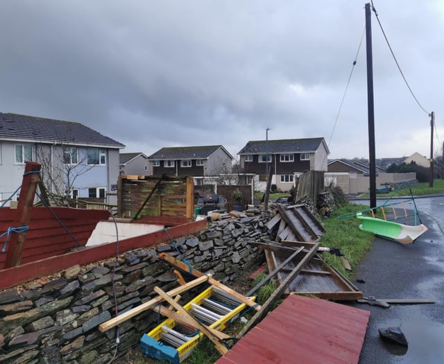 People warned to stay away after ‘tornado’ ripped through village