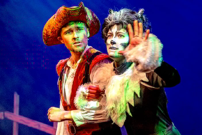 Alex Pearce and Emma Spencer in Dick Whittington. Picture: Paul Williams