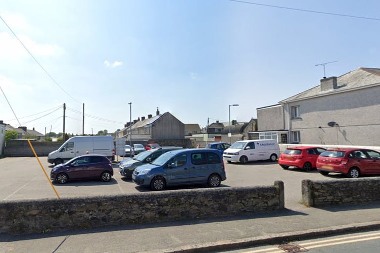 The Clifden Road Car Park in St Austell. Picture: Google