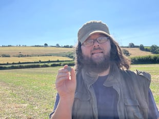 Filmmaker finds Bronze Age gold ring after watching The Detectorists