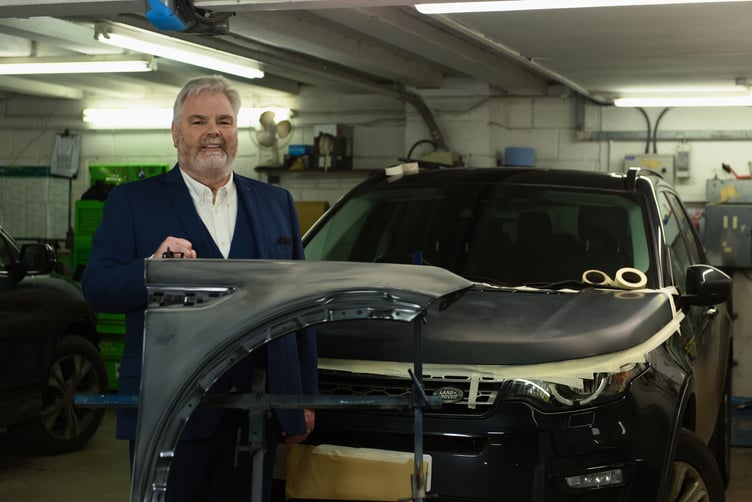 Tony Bird of Vertu Motors in Truro