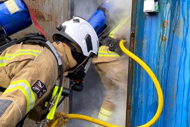 Firefighters from three stations responded to the 999 call. Picture (library): Cornwall Fire and Rescue Service