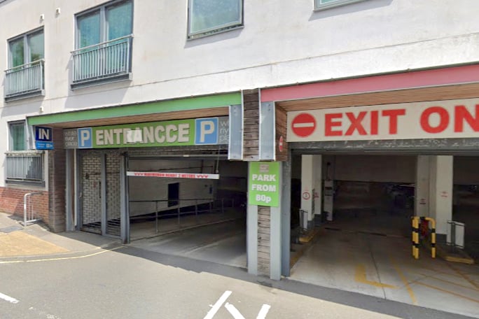 The 550-space White River Place car park in St Austell has gone cashless. Picture: Google
