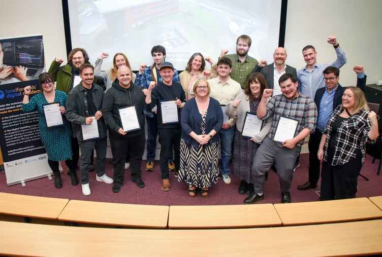 The HeadForwards Digital Academy graduates