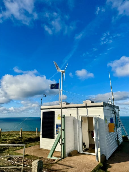 NCI St Agnes Head now has power thanks to the Superwind
