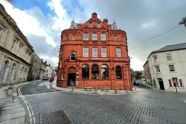 The Red Bank in the centre of St Austell. Picture: Cornwall Council