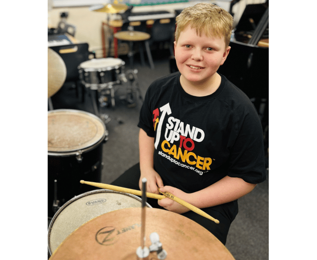 Jack’s ‘Drumathon’ in aid of the Sunrise Appeal