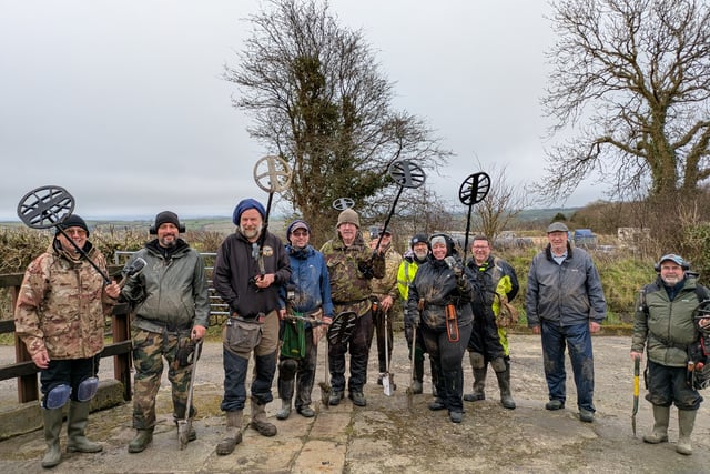 Metal detectorists dig up treasure trove of finds