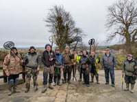 Metal detectorists dig up treasure trove of finds