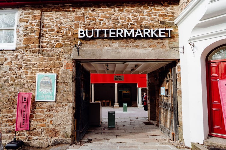 5 - The entrance to the Buttermarket.