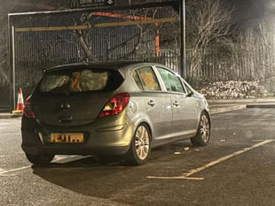 Authorities respond to concerns about woman in rubbish filled car 