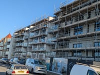 Man discovered injured at development under construction