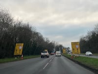 Roadworks all year on city thoroughfare
