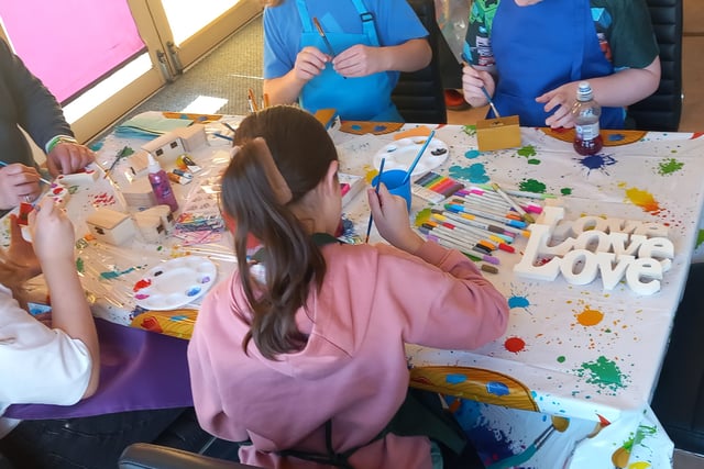 Heartwarming Valentines workshop hosted for families