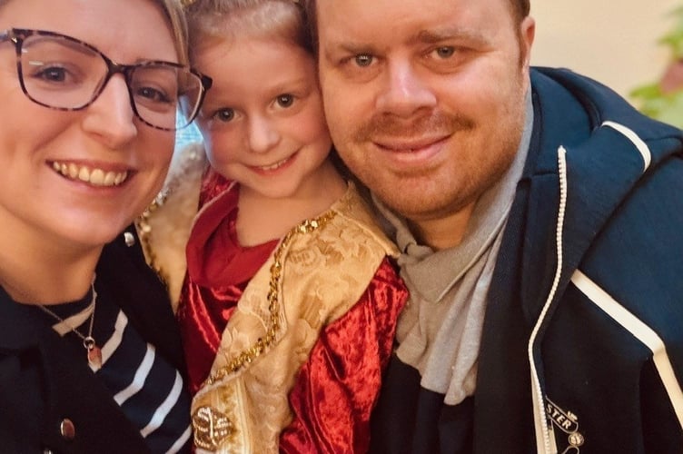 Marcus Williams with daughter Lola and his wife Laura. Photo released February 11 2025. A dad lost all memory of his family and even forgot his own name as a result of an aggressive brain tumour - after being misdiagnosed with vertigo.Marcus Williams, 35, began experiencing intense headaches, fatigue, and seizures but doctors repeatedly misdiagnosed his symptoms for vertigo.The dad-of-one started to lose his memory - and couldn't recognise his daughter, Lola, five - and his wife, Laura, 31, pushed to get a CT scan.It revealed a large tumour and Marcus was rushed for emergency surgery to remove 98% of the mass - after being given hours to live.
