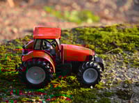 Preloved farm toys to send a message to government