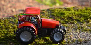 Preloved farm toys to send a message to government
