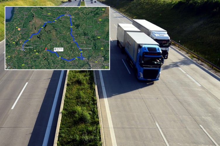HGV North Cornwall Diversion