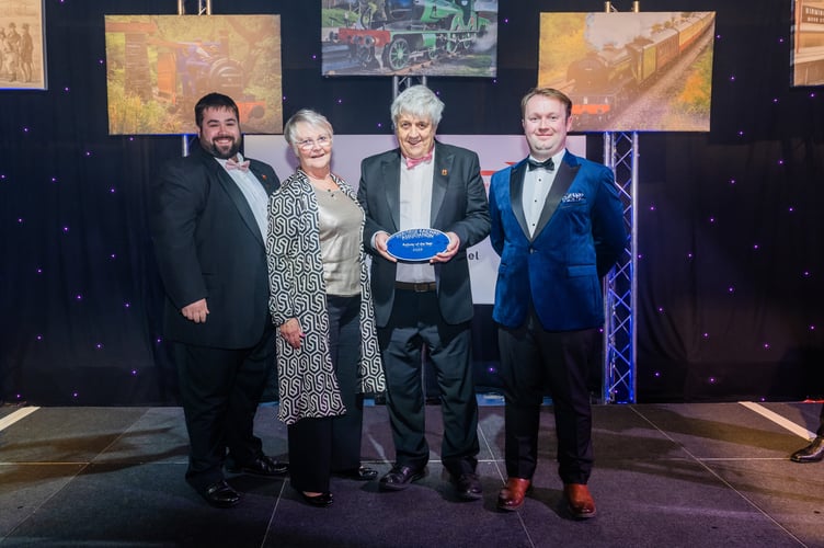 The Heritage Railway Association Awards ceremony at Newcastle.