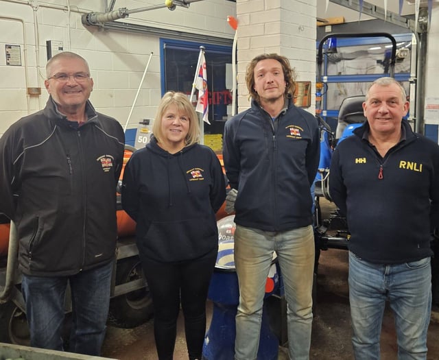 RNLI volunteer reaches new milestone in career