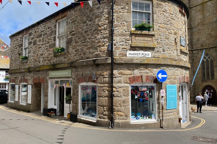 Market House in St Ives.