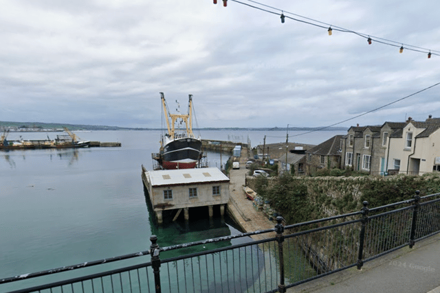 Fire service remove hazardous substance found near beach in Newlyn