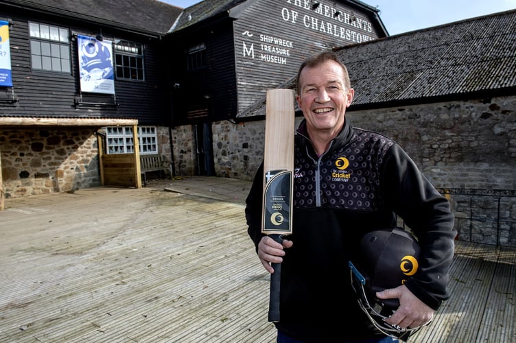 Sean Hooper has relocated his Cornwall Cricket Company business to the old Shipwreck Treasure Museum in Charlestown