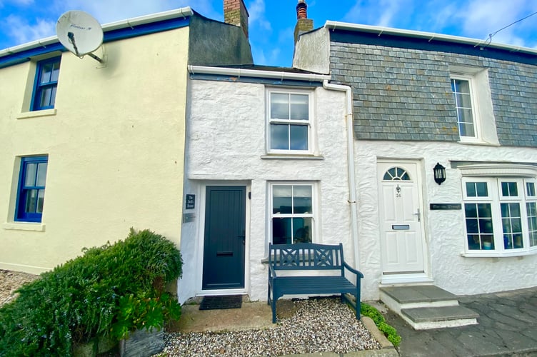 One of Britain's narrowest homes The Doll's House cottage in Porthleven.