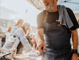 New food festival featuring celebrity chef being served up