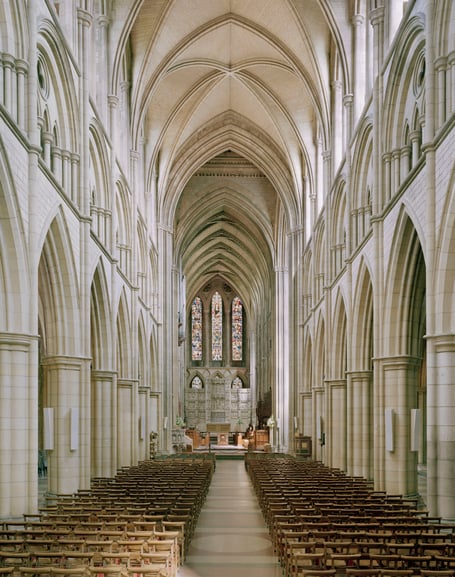 Truro Cathedral shot by Peter Marlow