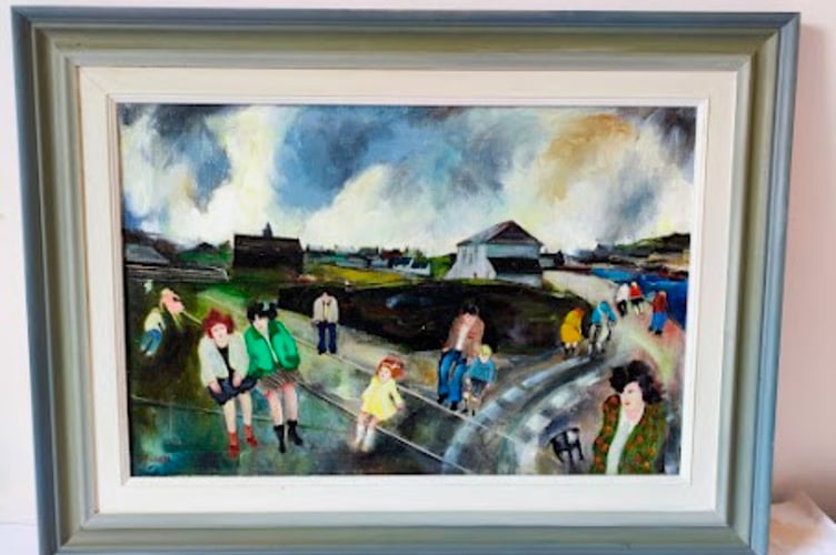 STOLEN: Sunday Walkers, Hayle