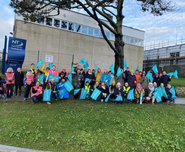 Teachers man the picket line during their first day of strike action