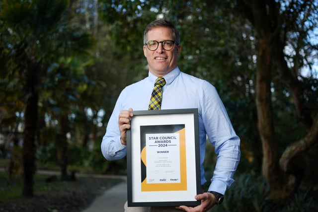 Celebrated as town clerk of the year