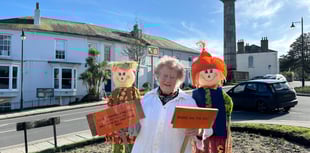 "Guerrilla granny" brings cheer