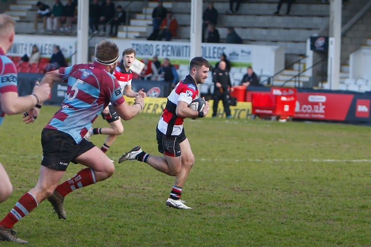 Sam Cahill v Bude.