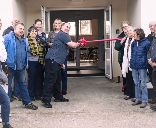 Village hall officially re-opens following six month £225,000 refurb