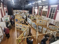 Creative talents on show as annual charity exhibition returns