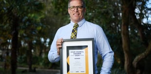 Town Clerk of Penzance Council receives with national award