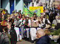 Penzance celebrates St Piran’s Day in glorious sunshine