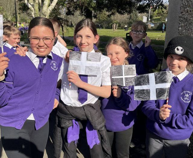 Pupils celebrate St Piran's Day to show their Cornish pride