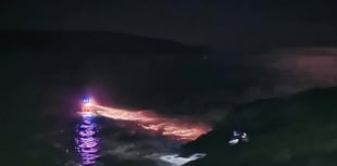 Lifeboat scrambled following reports people trapped in sea cave