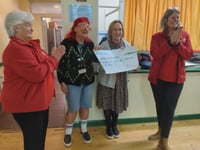 Women's institute helps helicopter lifesaving charity in its mission
