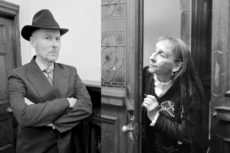 Nick Griffin as Inspector Craddock and Georgina Walkey as Miss Marple.