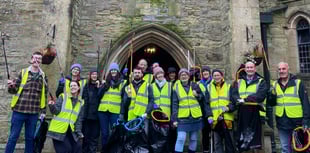 Mucking in with community clean-up